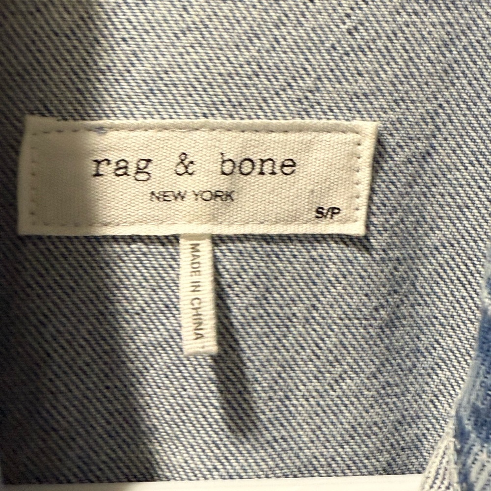 Rag & Bone Mia belted denim dress, Small - Picture 6 of 16